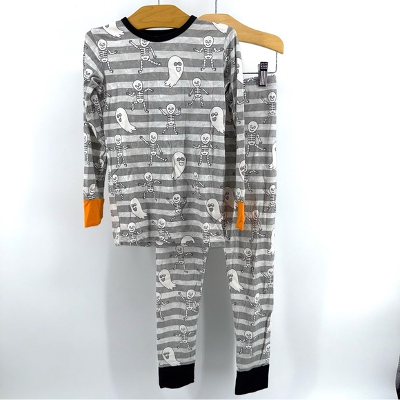 Birdie Bean Boy's Bamboo Halloween Pajama Set - Size 7Y - Like New! - Picture 1 of 3